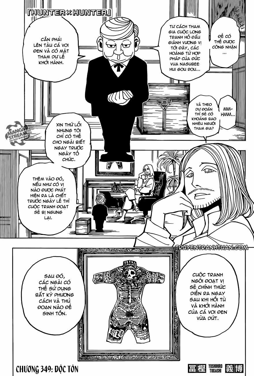 Hunter x Hunter Chap 349 - Next Chap 350