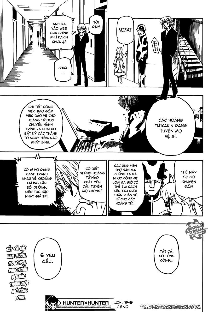 Hunter x Hunter Chap 349 - Next Chap 350