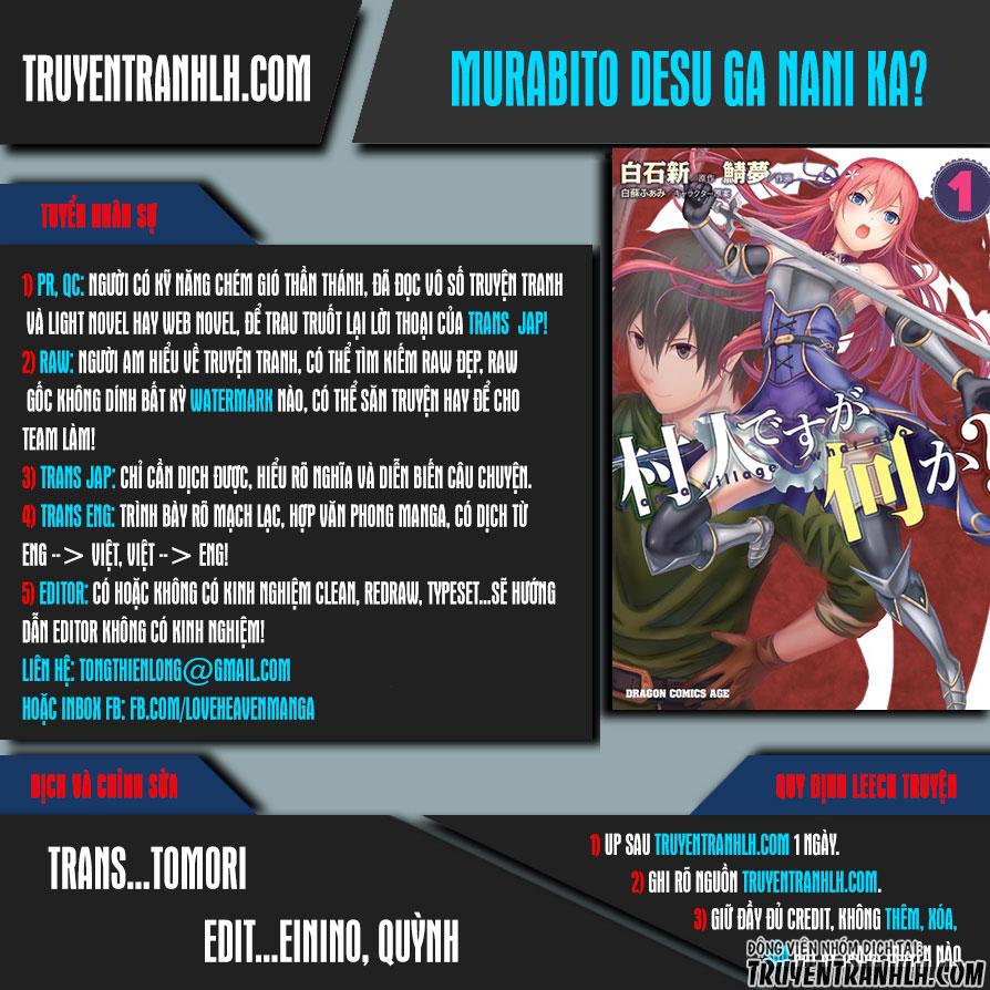 Murabito Desu Ga Nani Ka? Chap 4 - Next Chap 5