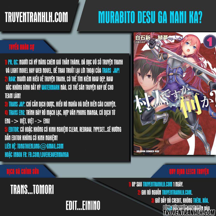 Murabito Desu Ga Nani Ka? Chap 6 - Next Chap 7