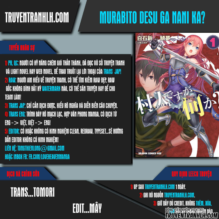 Murabito Desu Ga Nani Ka? Chap 9 - Next Chap 10