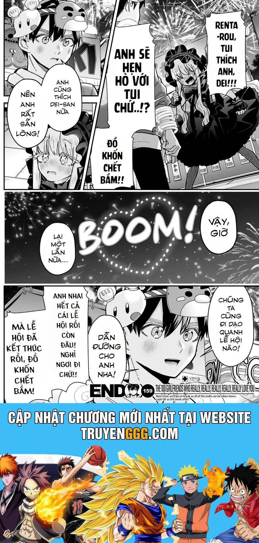 100 Cô Bạn Gái Chap 159 - Next Chap 160