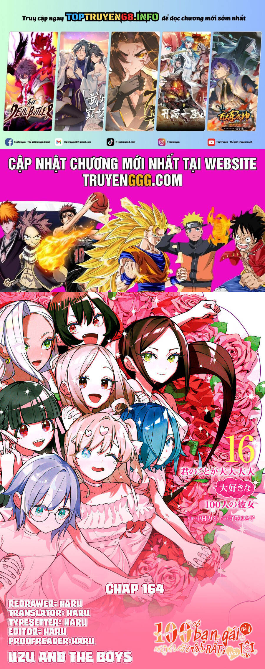 100 Cô Bạn Gái Chap 164 - Next Chap 165