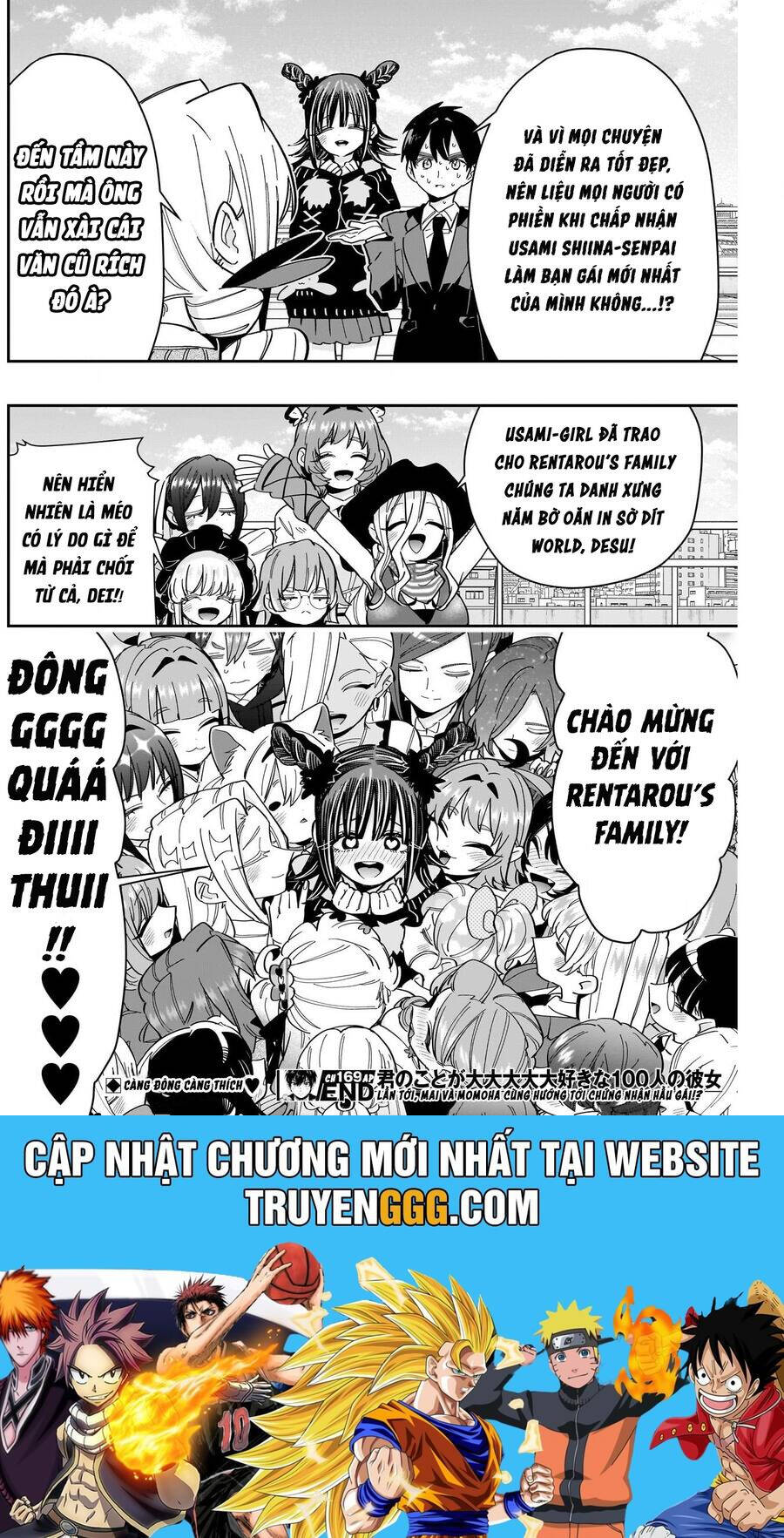 100 Cô Bạn Gái Chap 169 - Next Chap 170
