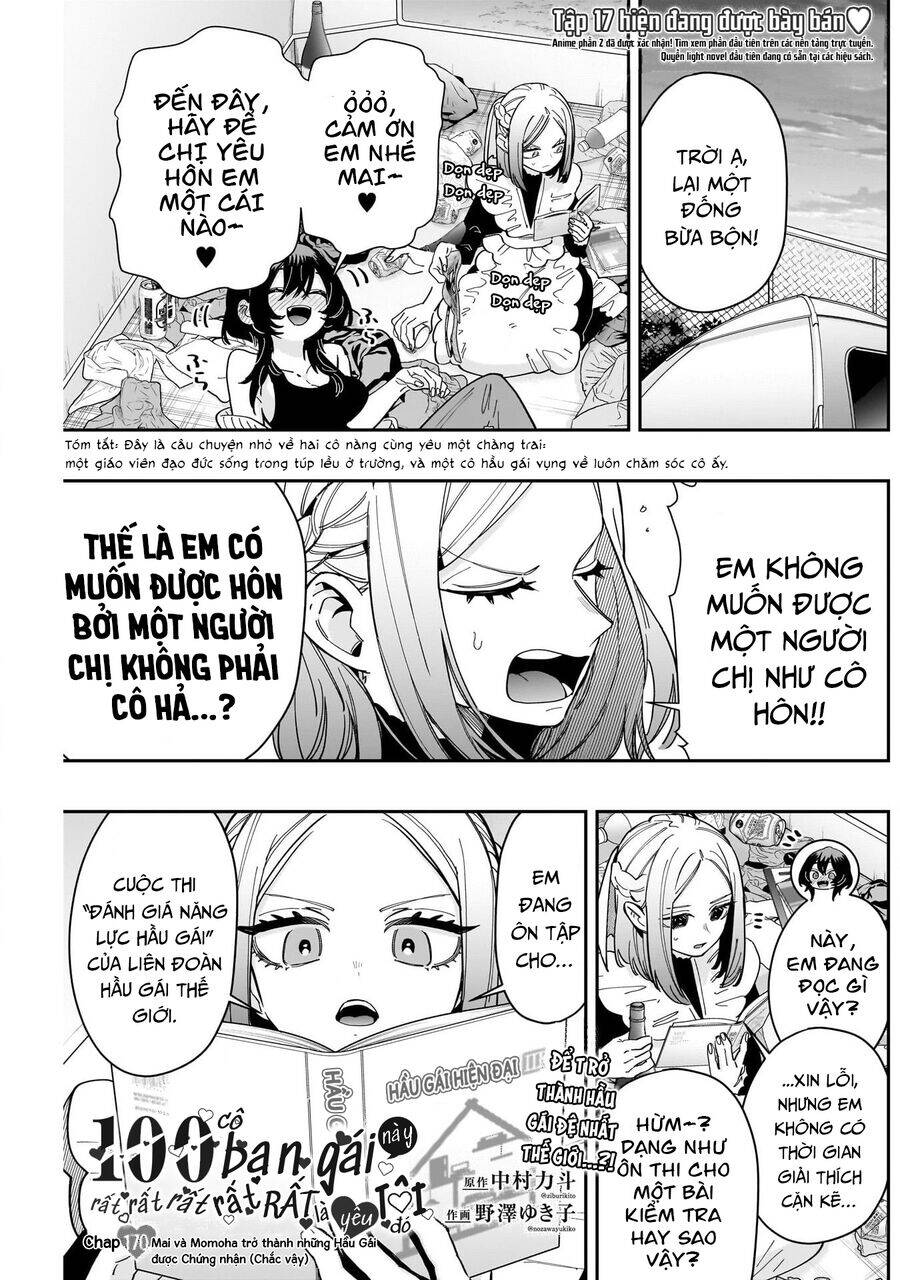 100 Cô Bạn Gái Chap 170 - Next Chap 171