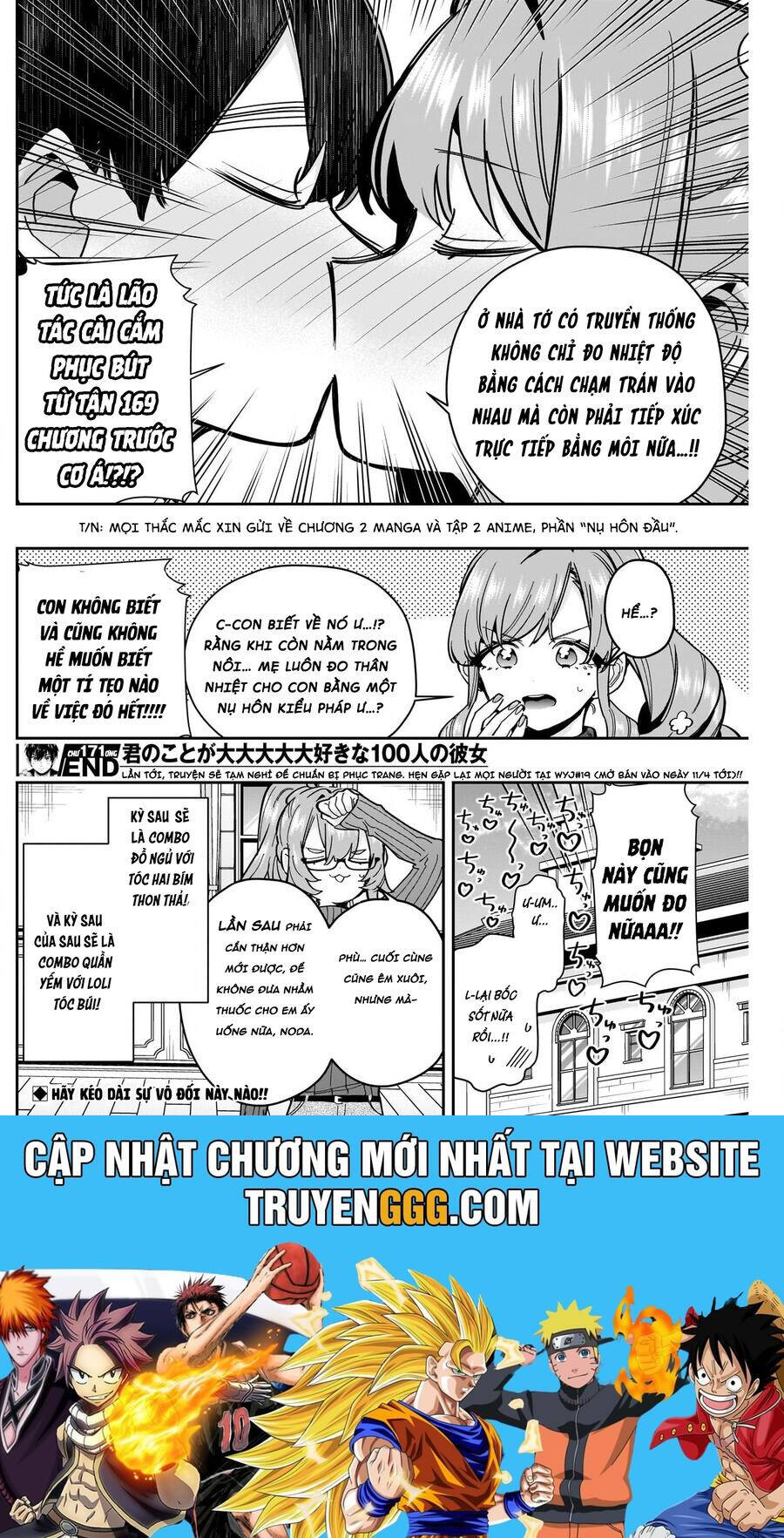 100 Cô Bạn Gái Chap 171 - Next Chap 172