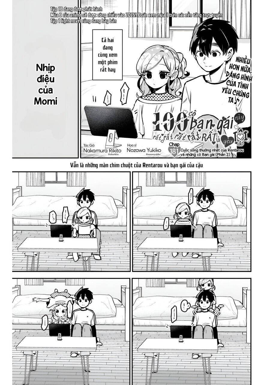 100 Cô Bạn Gái Chap 181 - Next Chap 182