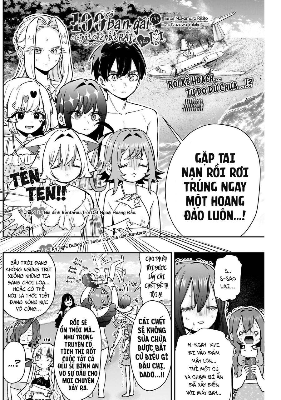 100 Cô Bạn Gái Chap 183 - Next Chap 184