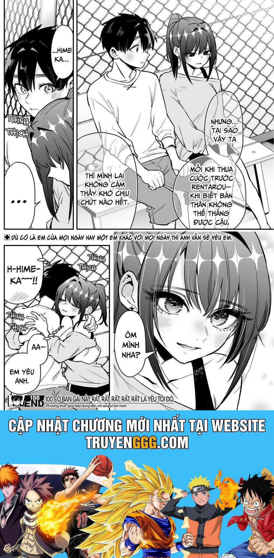 100 Cô Bạn Gái Chap 188 - Next Chap 189