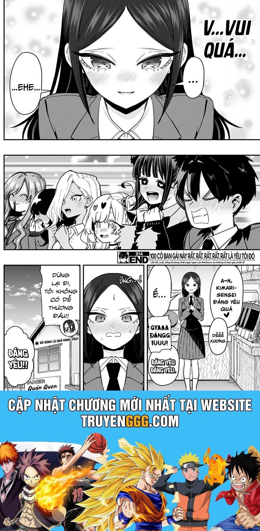 100 Cô Bạn Gái Chap 214 - Next Chap 215