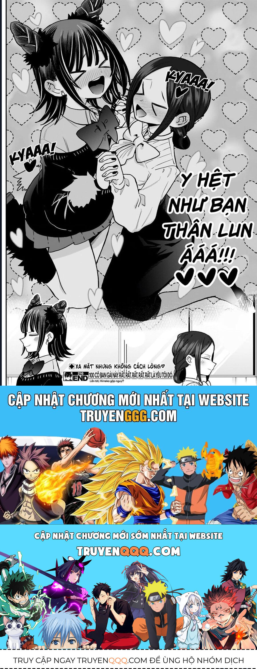100 Cô Bạn Gái Chap 216 - Next Chap 217