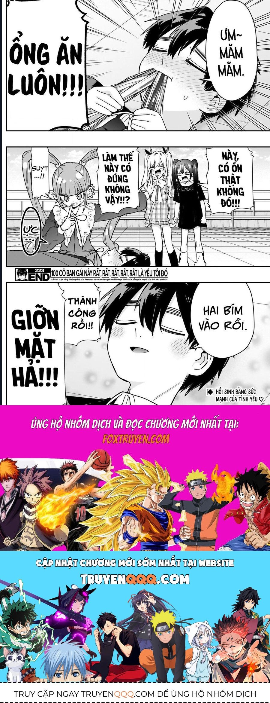 100 Cô Bạn Gái Chap 223 - Next Chap 224