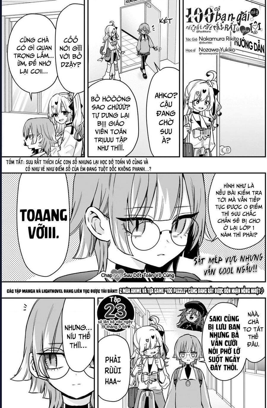 100 Cô Bạn Gái Chap 226 - Next Chap 227