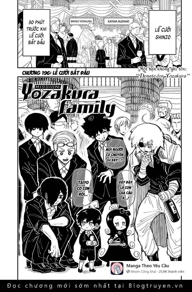 Gia Tộc Điệp Viên Yozakura Chap 196 - Next Chap 197