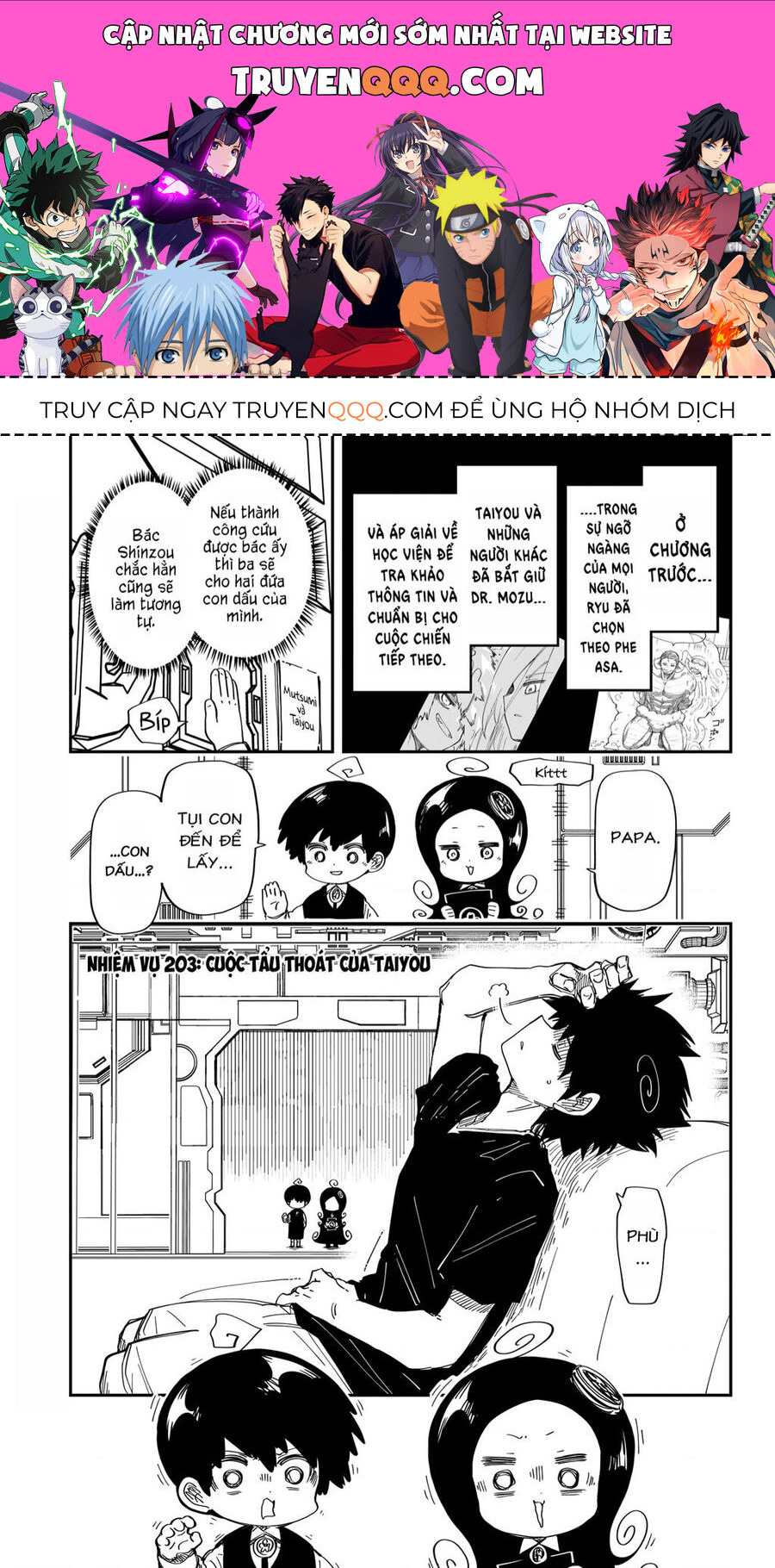 Gia Tộc Điệp Viên Yozakura Chap 203 - Next Chap 204