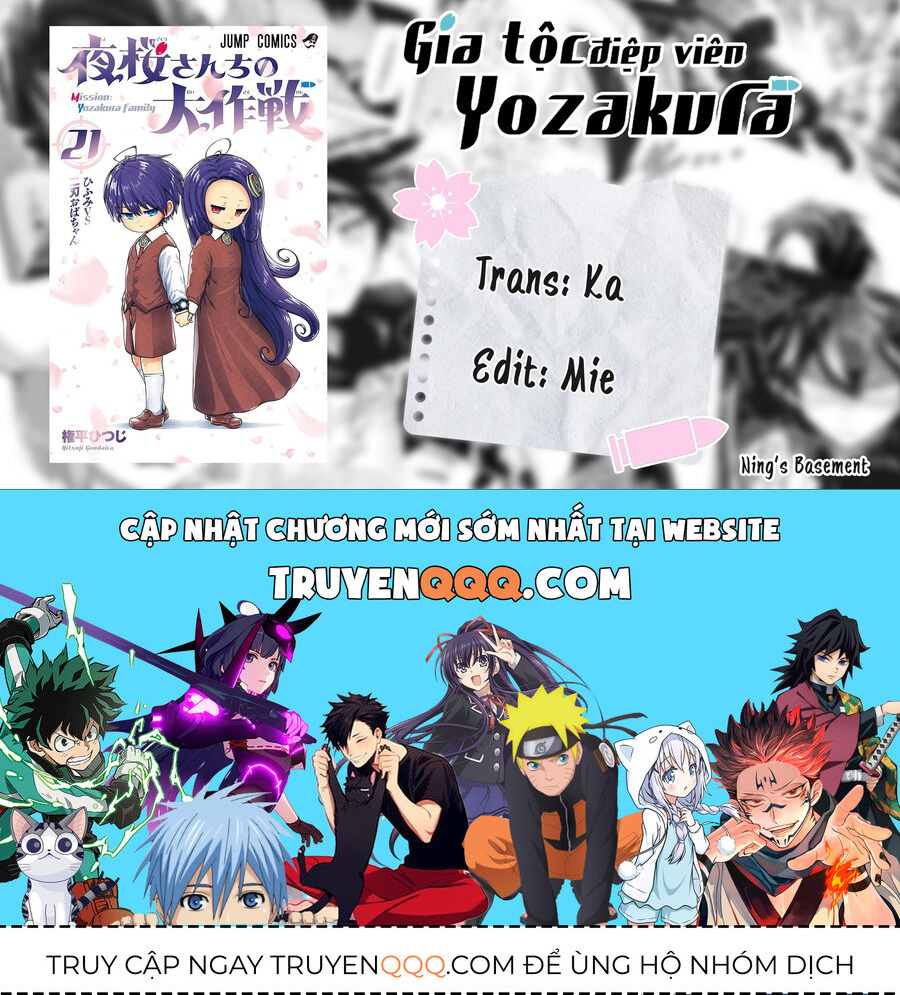 Gia Tộc Điệp Viên Yozakura Chap 205 - Next Chap 206