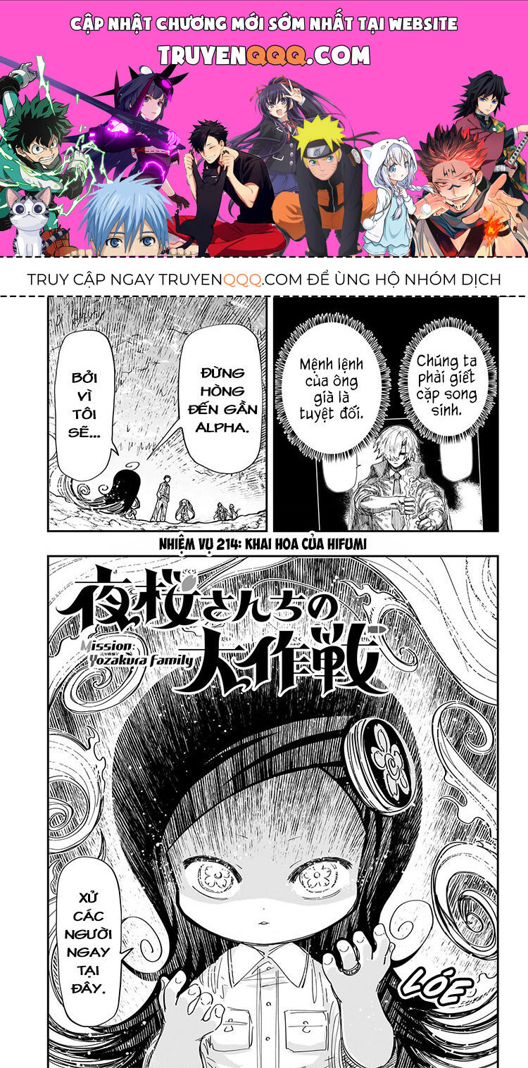 Gia Tộc Điệp Viên Yozakura Chap 214 - Next Chap 215
