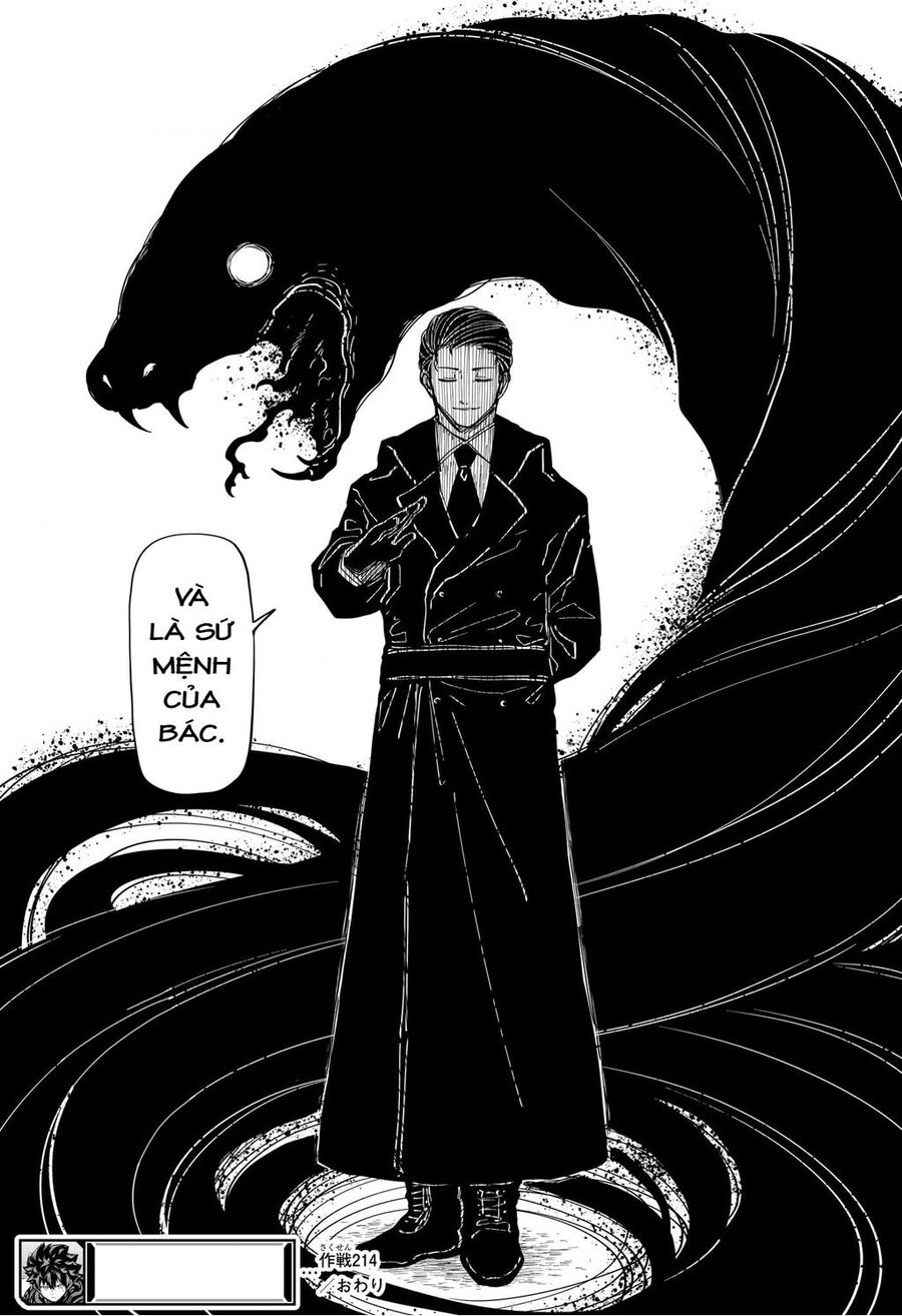 Gia Tộc Điệp Viên Yozakura Chap 214 - Next Chap 215