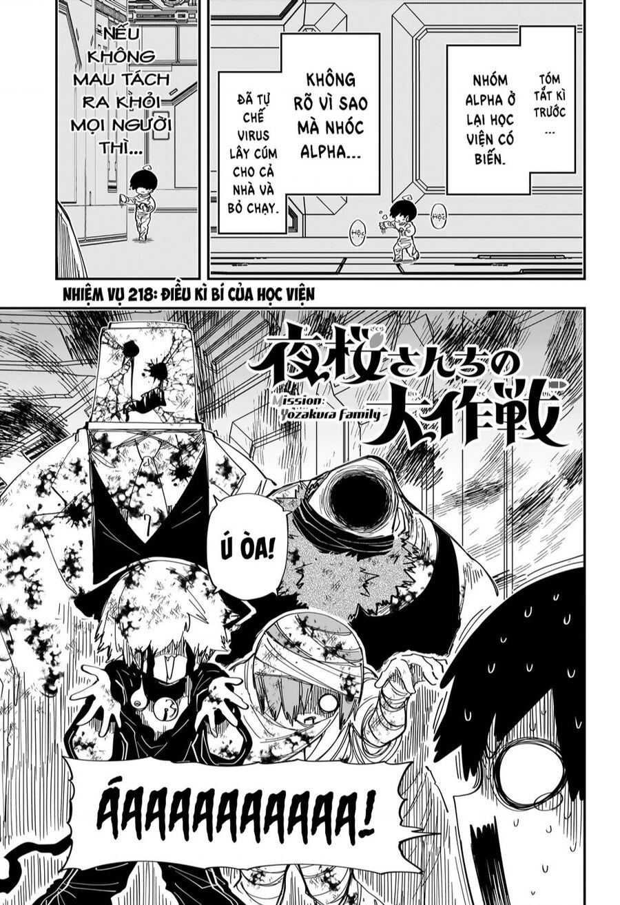 Gia Tộc Điệp Viên Yozakura Chap 218 - Next Chap 219