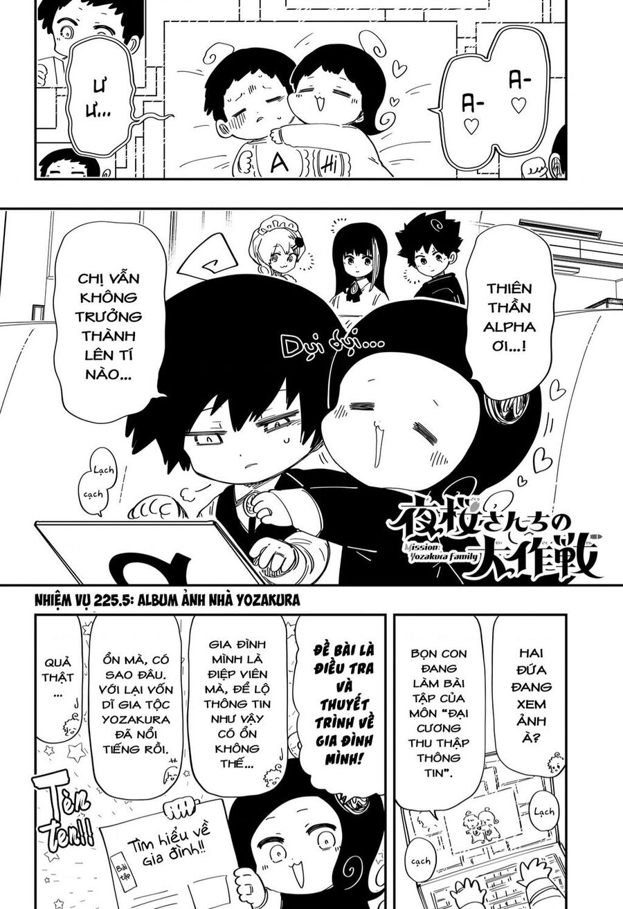Gia Tộc Điệp Viên Yozakura Chap 225.5 - Next Chap 226.5