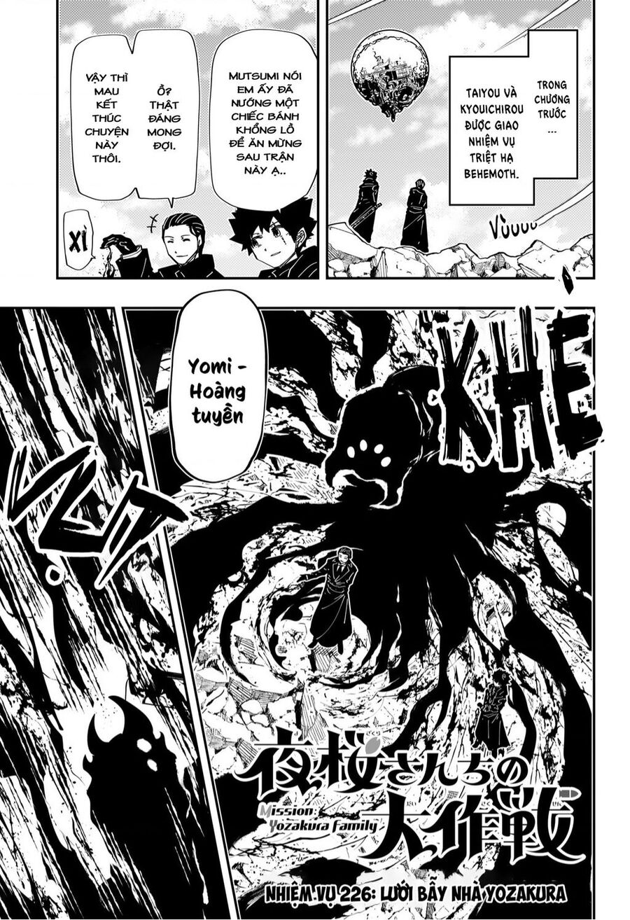 Gia Tộc Điệp Viên Yozakura Chap 226 - Next Chap 227