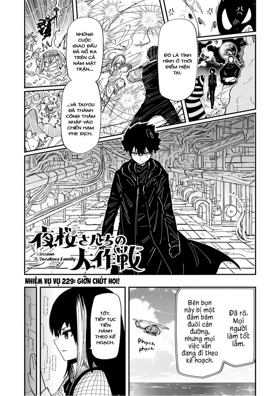 Gia Tộc Điệp Viên Yozakura Chap 229 - Next Chap 230