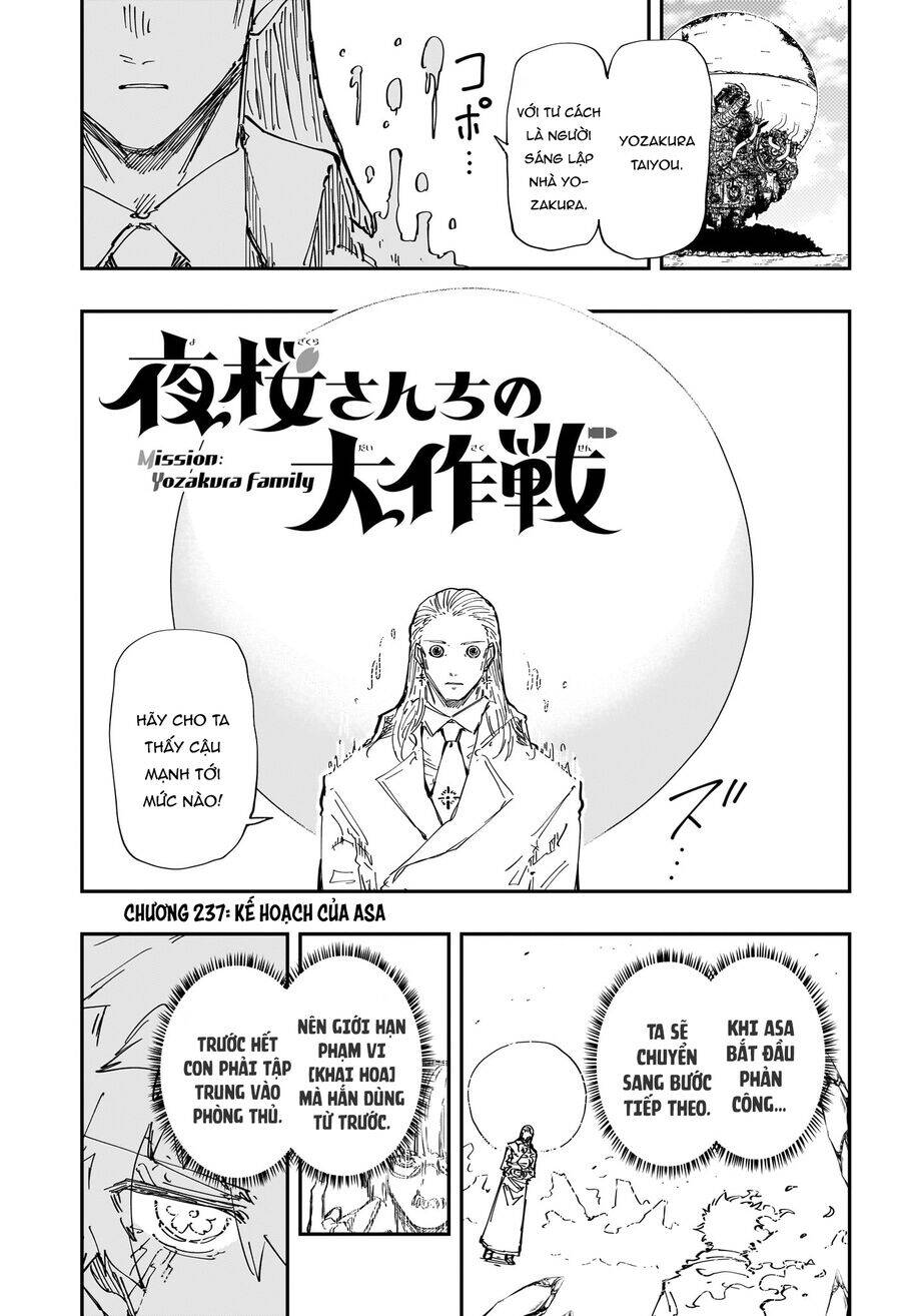 Gia Tộc Điệp Viên Yozakura Chap 237 - Next Chap 238