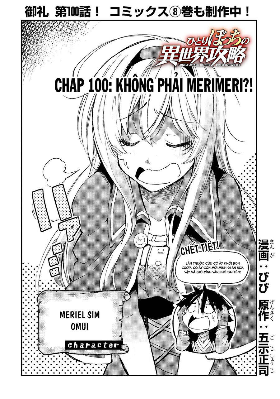 Hitoribocchi No Isekai Kouryaku Chap 100 - Next Chap 101