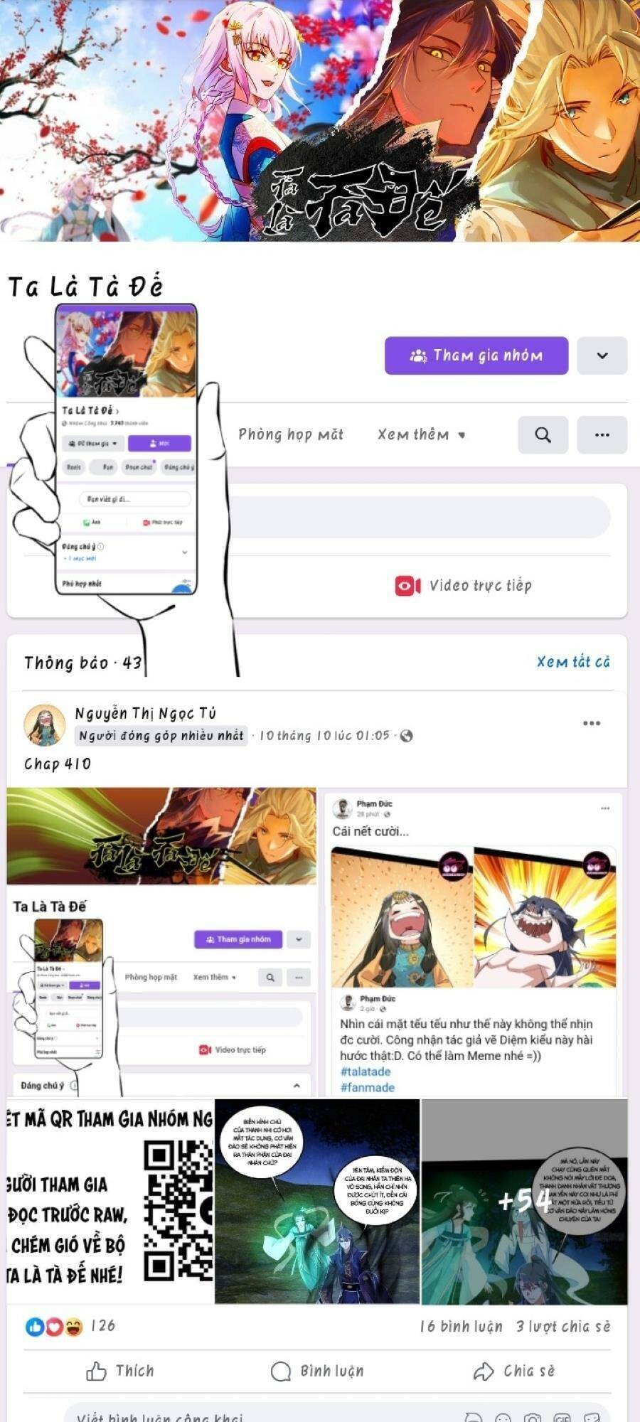Ta Là Tà Đế Chap 411 - Next Chap 412