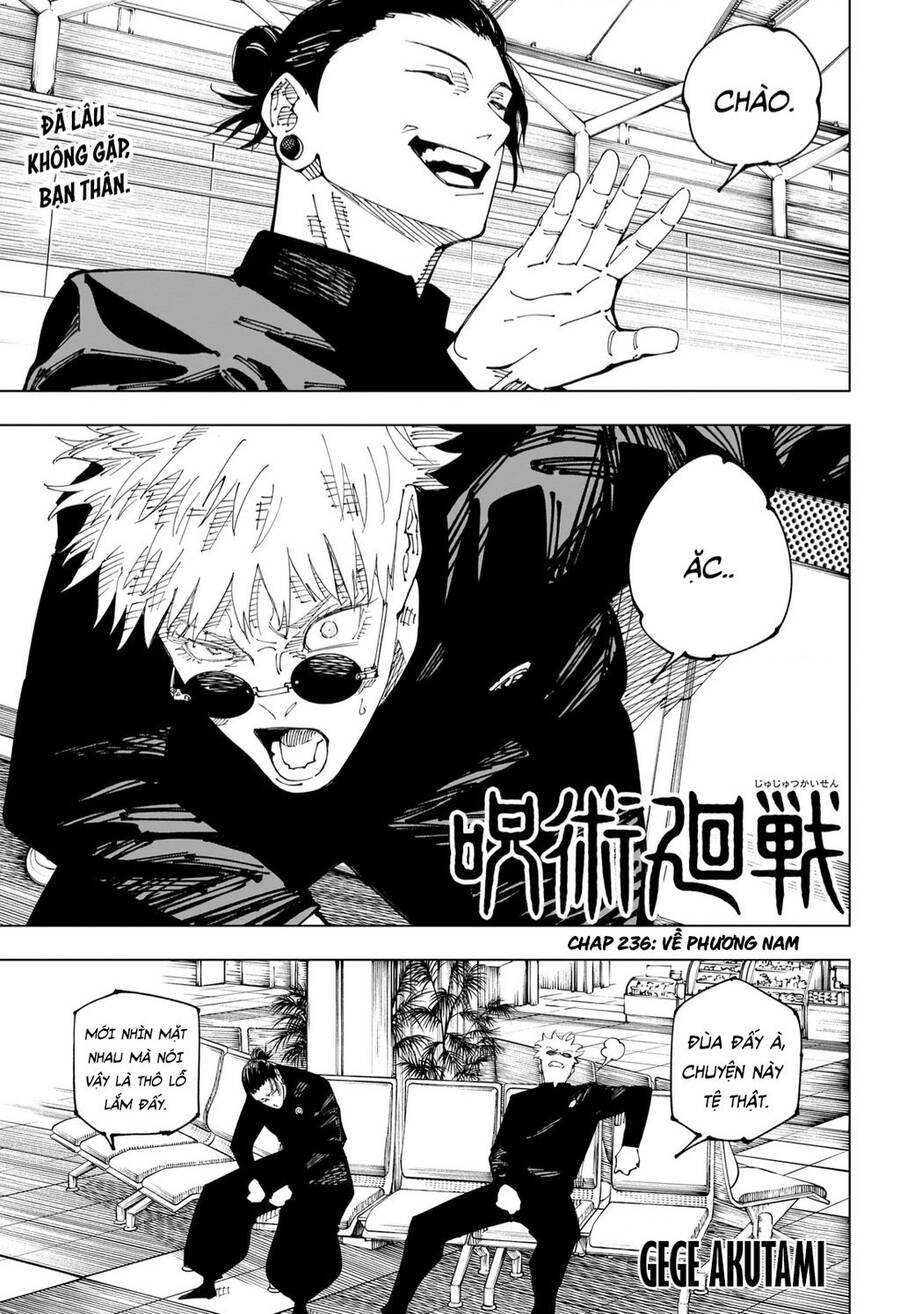 Chú Thuật Hồi Chiến Chap 236 - Next Chap 237