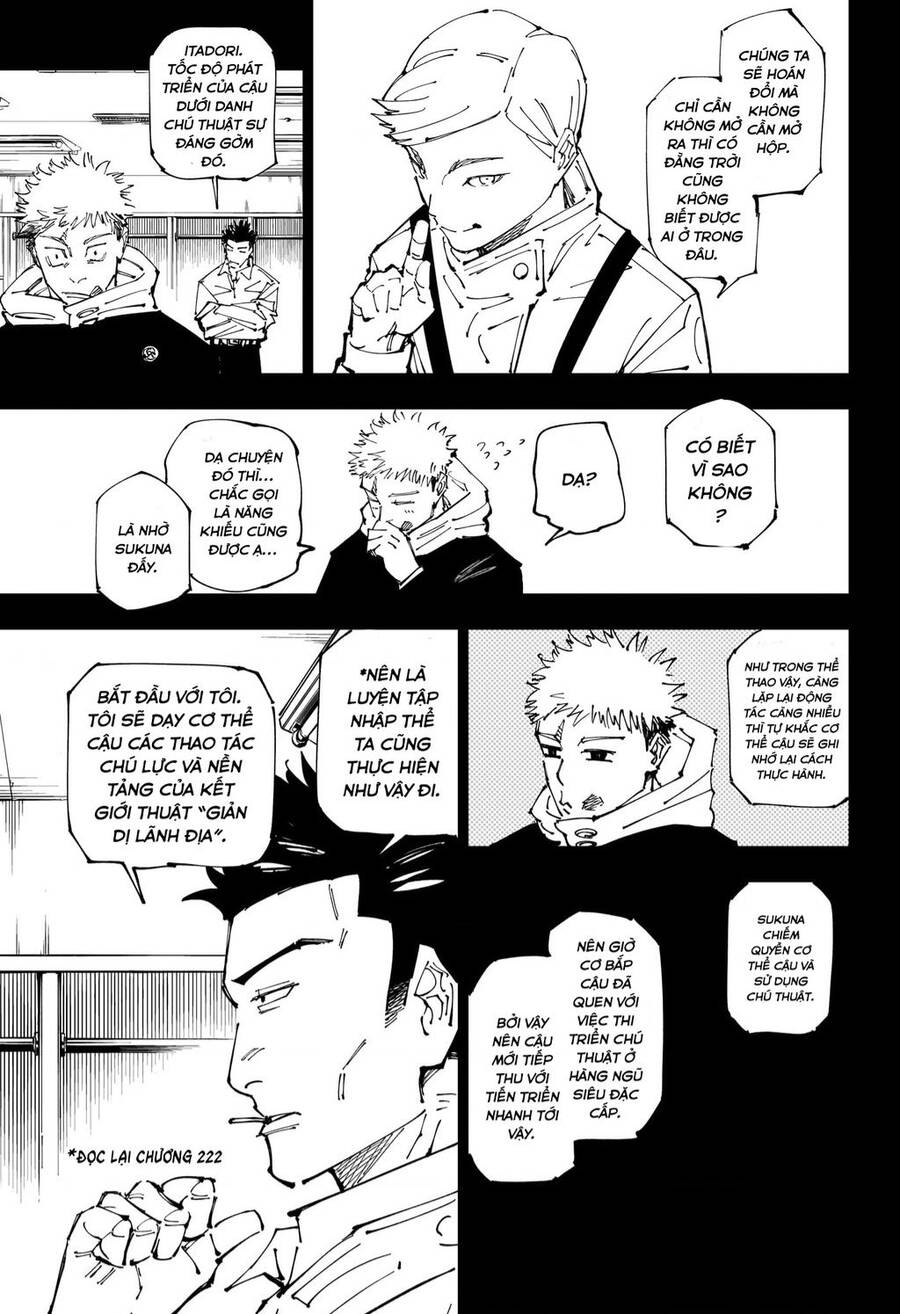 Chú Thuật Hồi Chiến Chap 258 - Next Chap 259