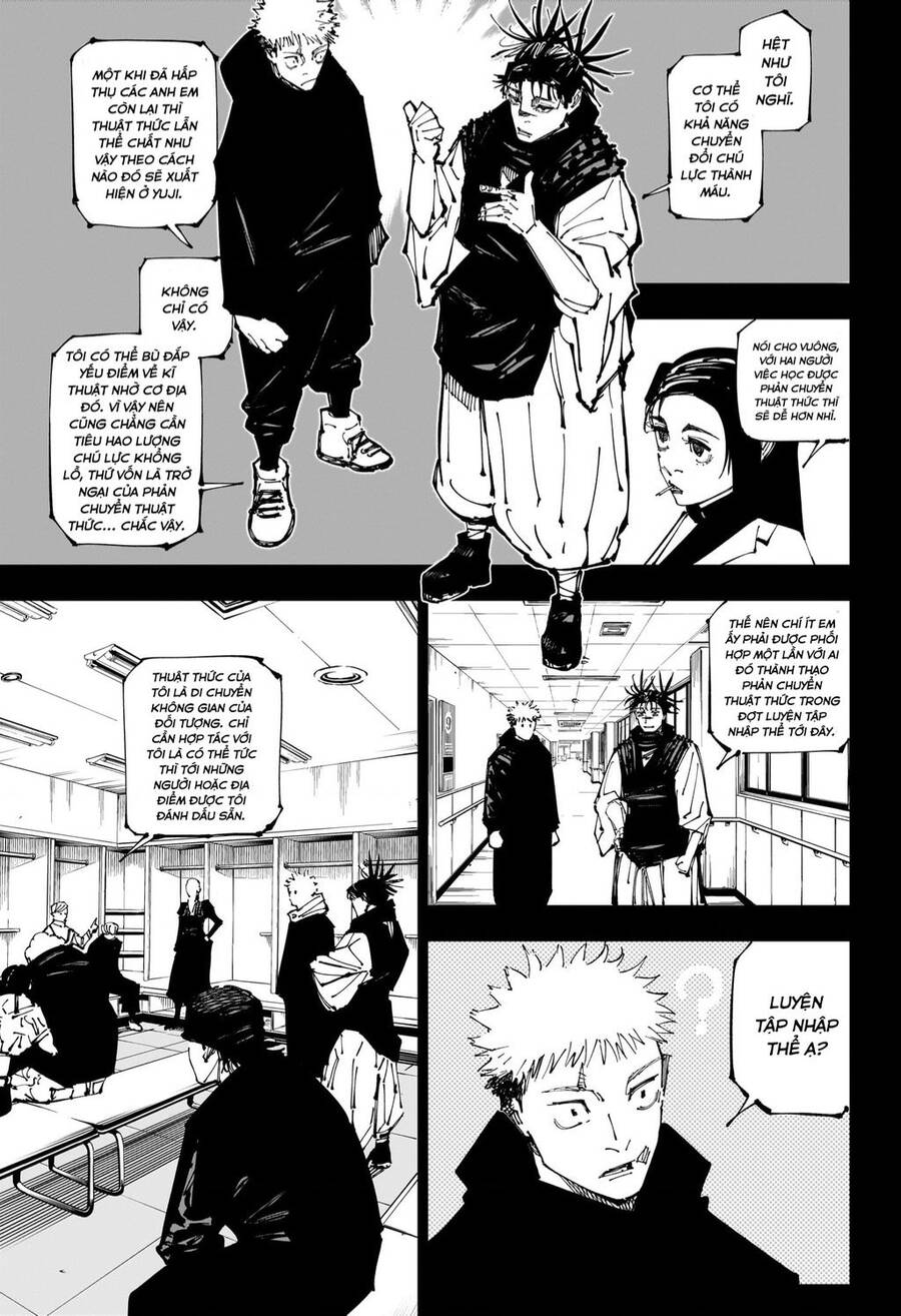 Chú Thuật Hồi Chiến Chap 258 - Next Chap 259