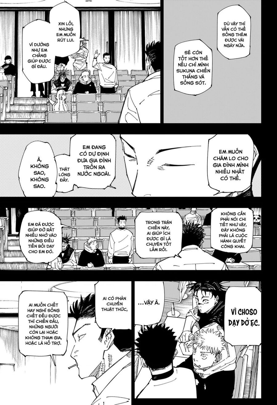 Chú Thuật Hồi Chiến Chap 244 - Next Chap 245