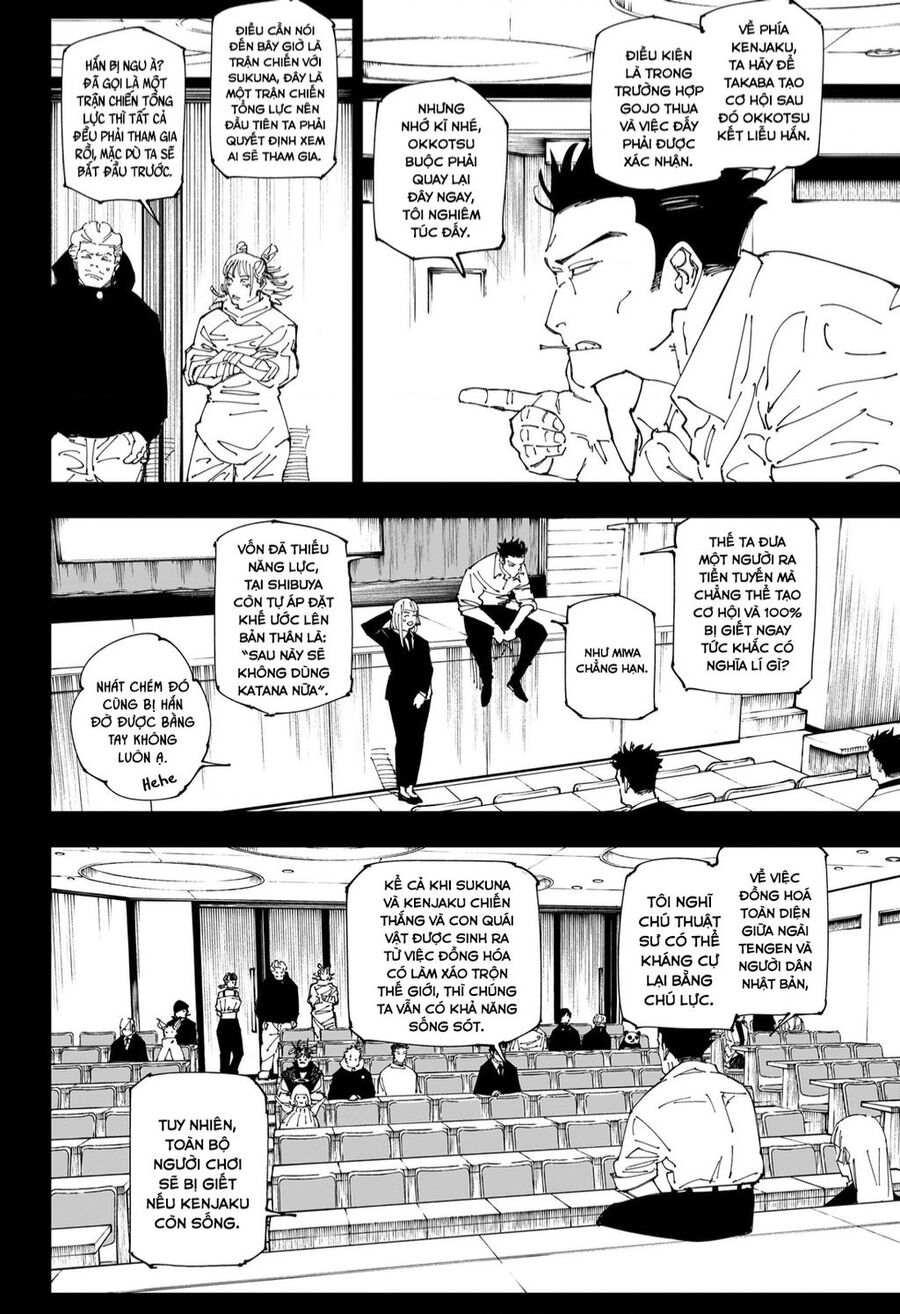 Chú Thuật Hồi Chiến Chap 244 - Next Chap 245