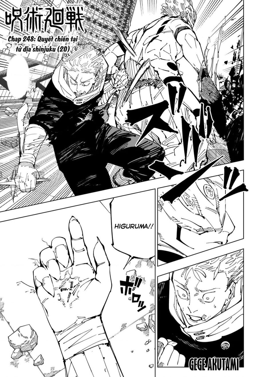 Chú Thuật Hồi Chiến Chap 248 - Next Chap 249
