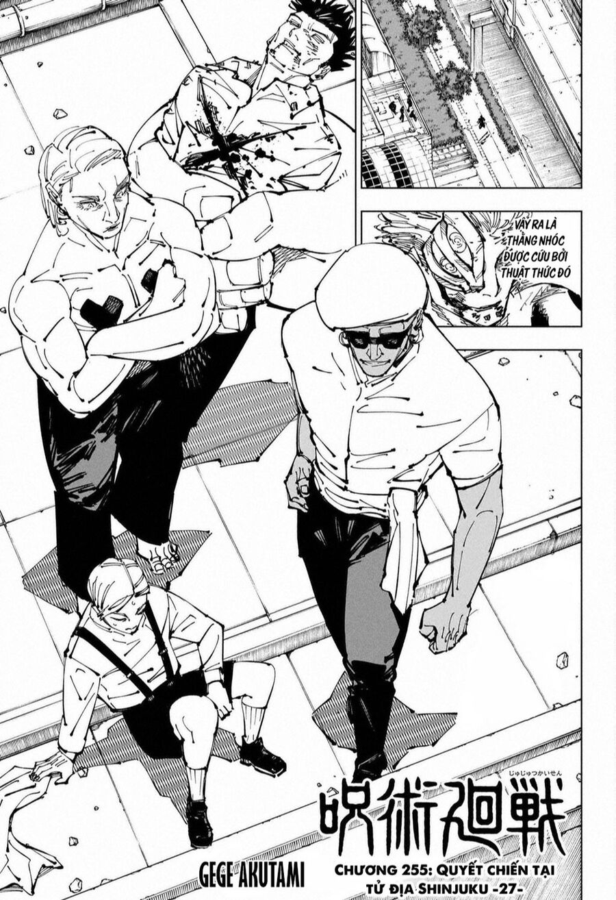 Chú Thuật Hồi Chiến Chap 255 - Next Chap 256