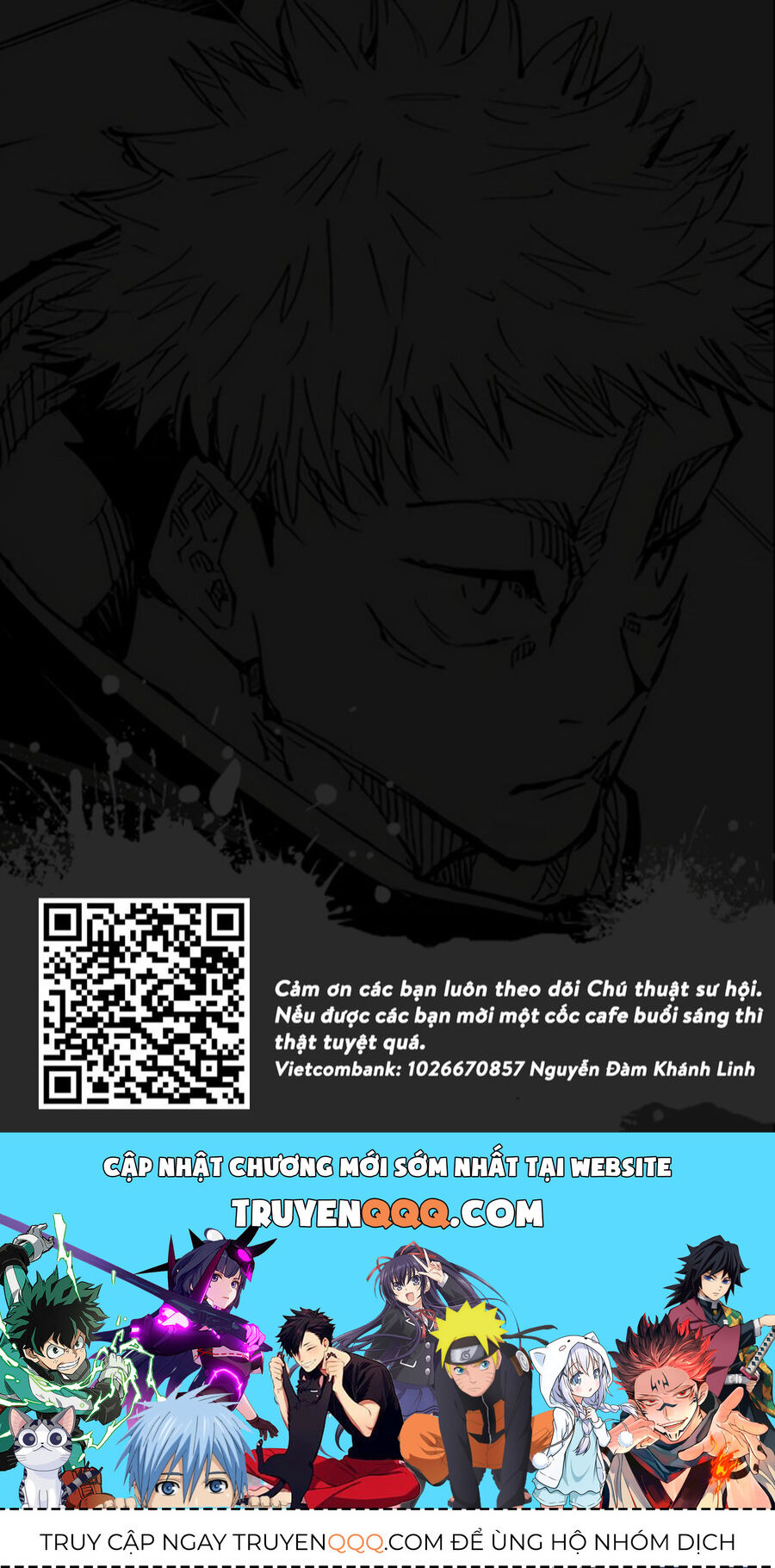 Chú Thuật Hồi Chiến Chap 255 - Next Chap 256
