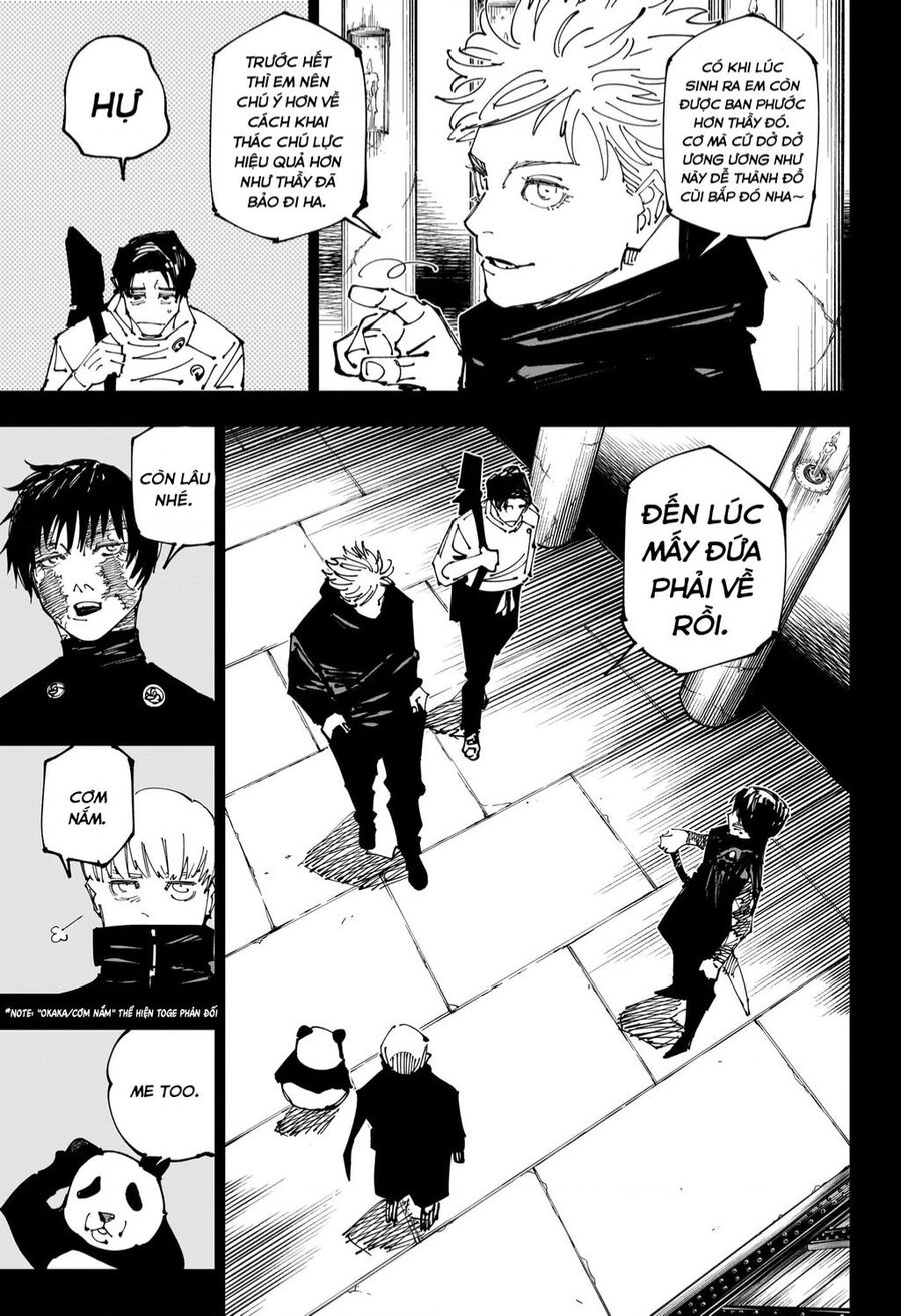 Chú Thuật Hồi Chiến Chap 261 - Next Chap 262