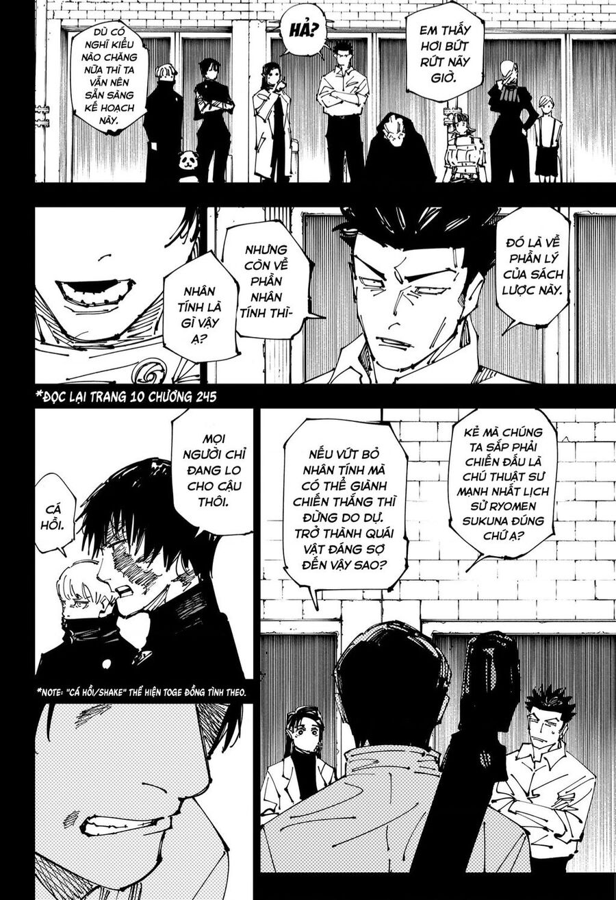 Chú Thuật Hồi Chiến Chap 261 - Next Chap 262
