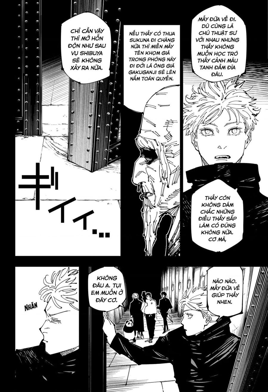 Chú Thuật Hồi Chiến Chap 261 - Next Chap 262