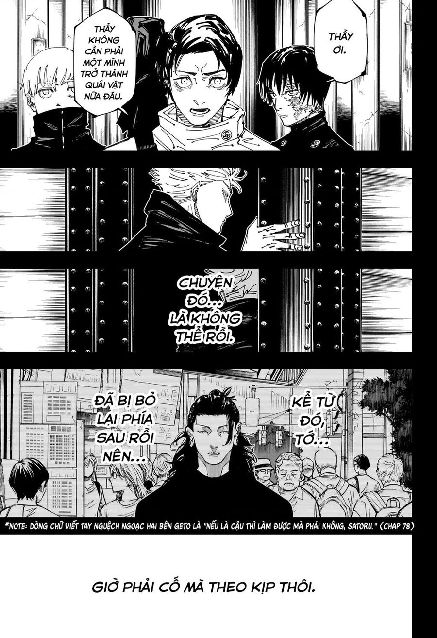 Chú Thuật Hồi Chiến Chap 261 - Next Chap 262