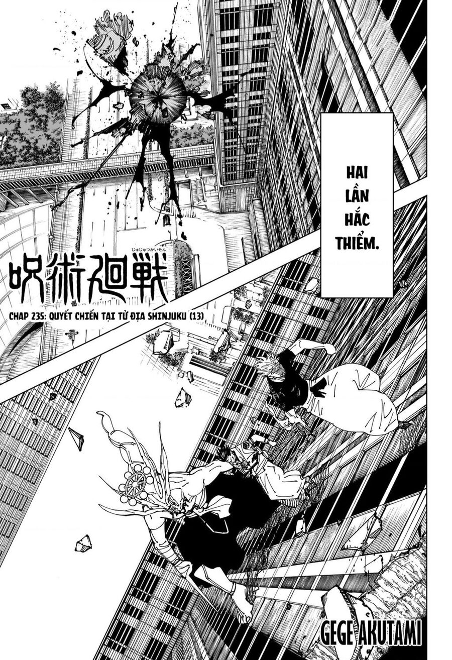 Chú Thuật Hồi Chiến Chap 235 - Next Chap 236