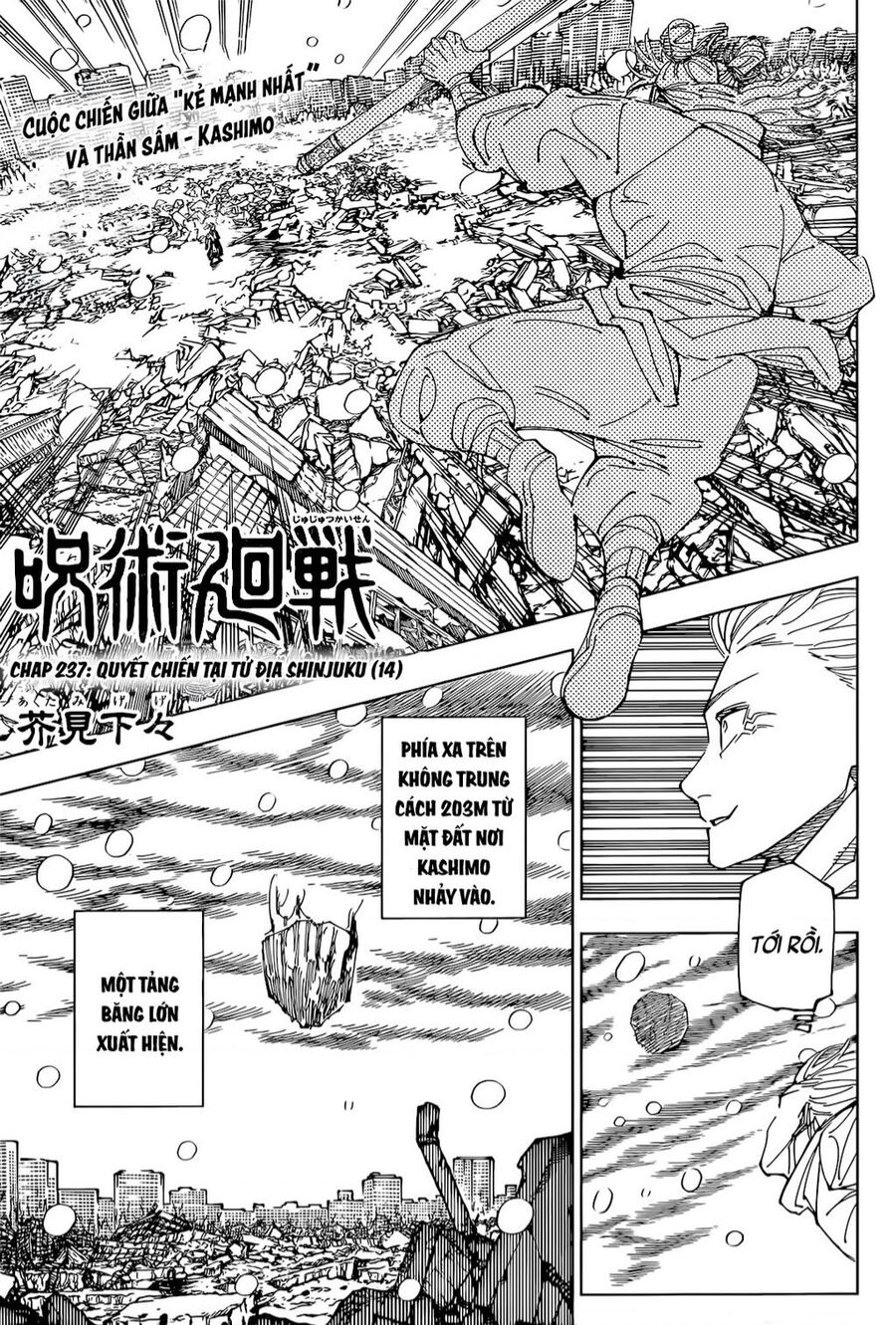 Chú Thuật Hồi Chiến Chap 237 - Next Chap 238