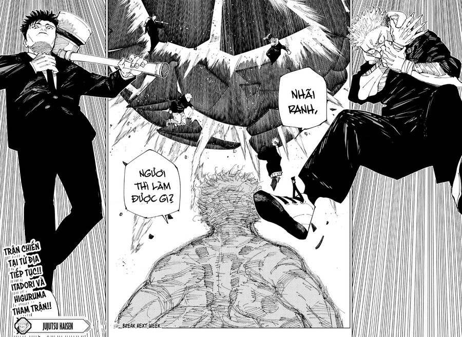Chú Thuật Hồi Chiến Chap 238 - Next Chap 239
