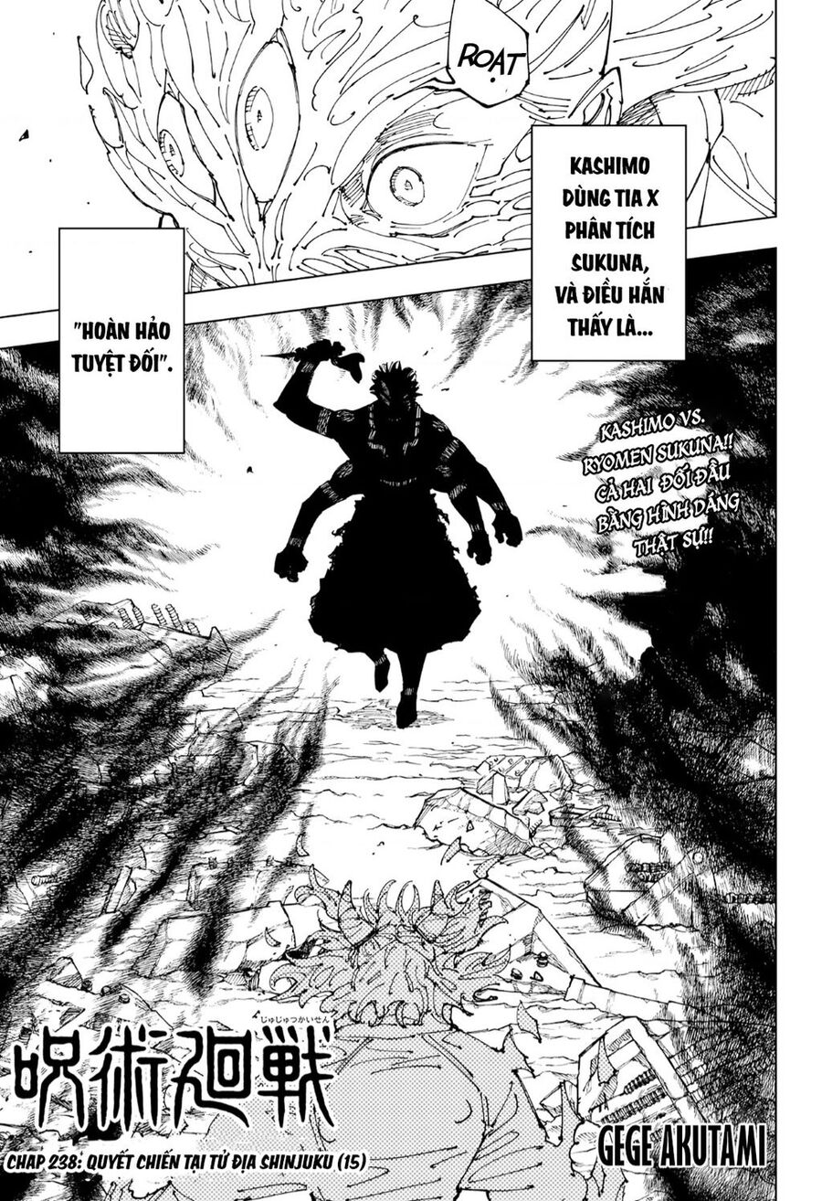 Chú Thuật Hồi Chiến Chap 238 - Next Chap 239