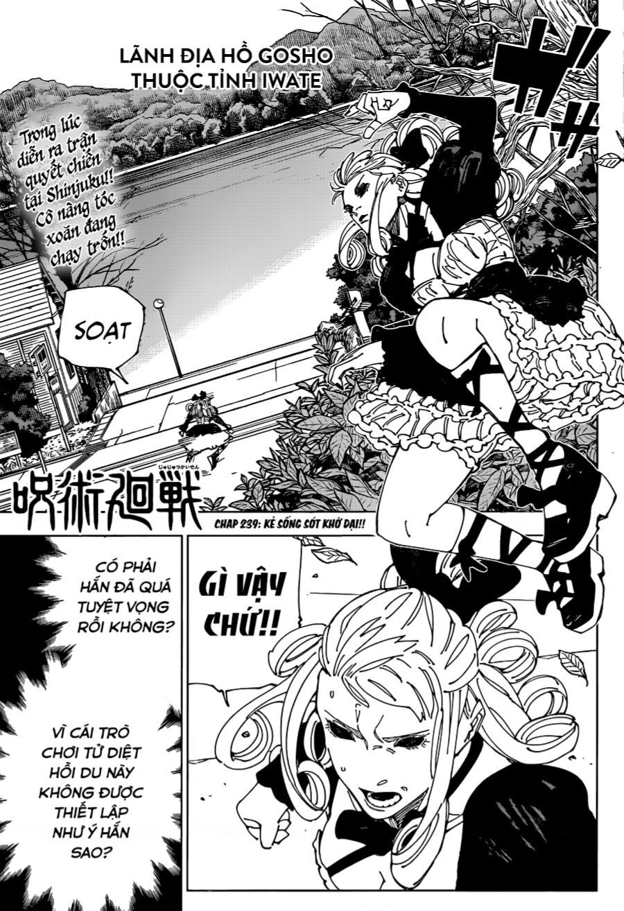 Chú Thuật Hồi Chiến Chap 239 - Next Chap 240