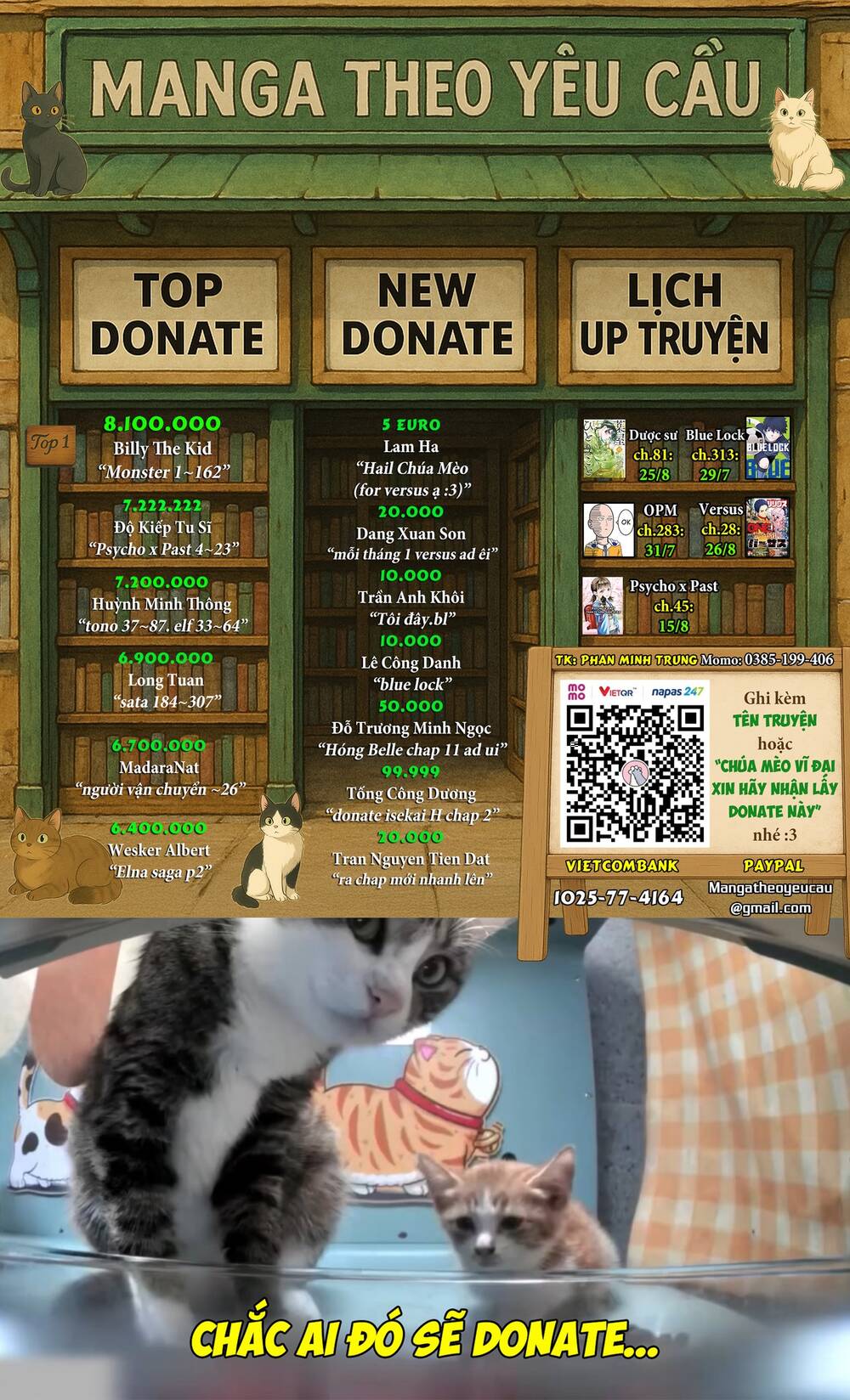 Tao Muốn Trở Thành Chúa Tể Bóng Tối!! Chap 73.2 - Next Chap 74.2