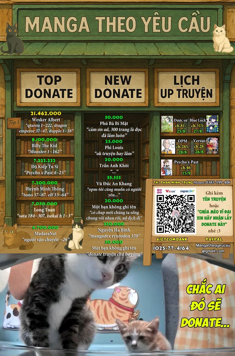 Tao Muốn Trở Thành Chúa Tể Bóng Tối!! Chap 74 - Next Chap 75