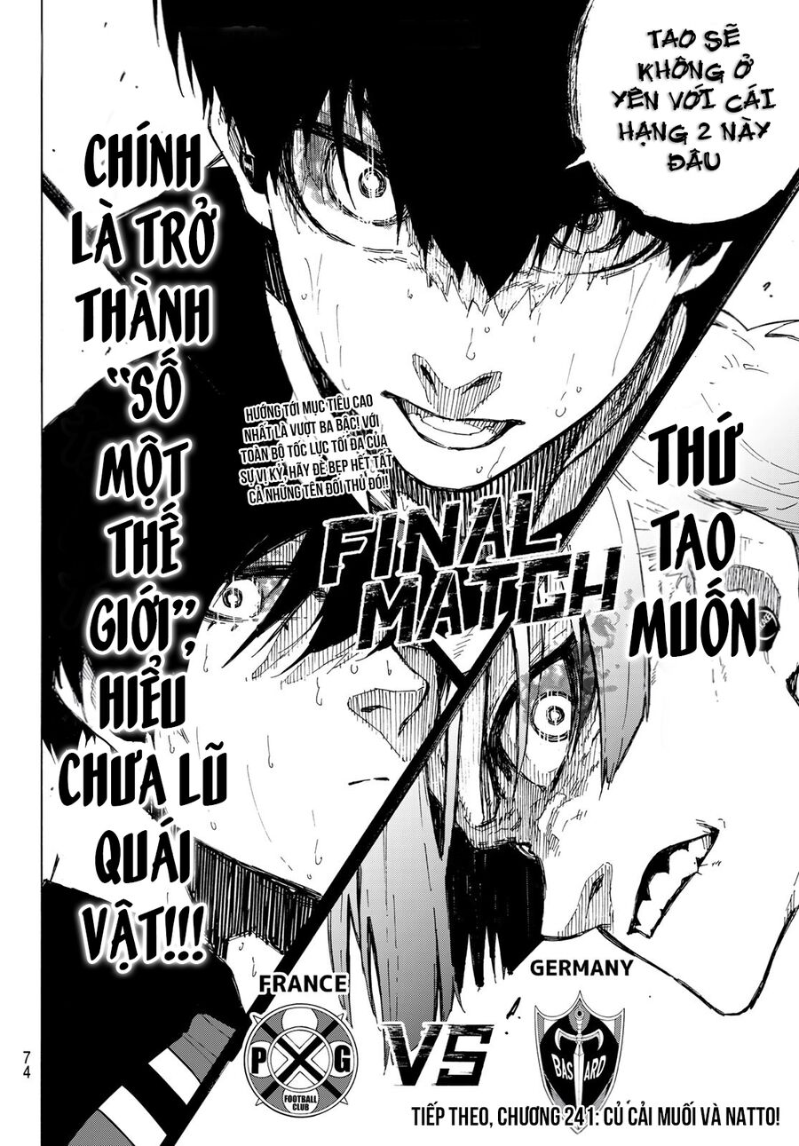 Thiên Tài Bóng Đá, Tiền Đạo Số 1 Chap 240 - Next Chap 241