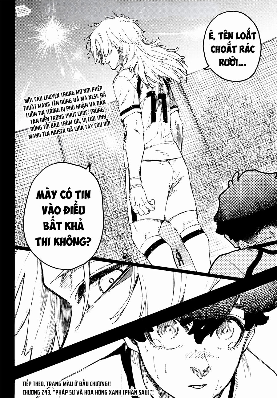 Thiên Tài Bóng Đá, Tiền Đạo Số 1 Chap 242 - Next Chap 243